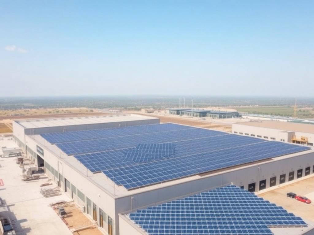Energia solar industrial